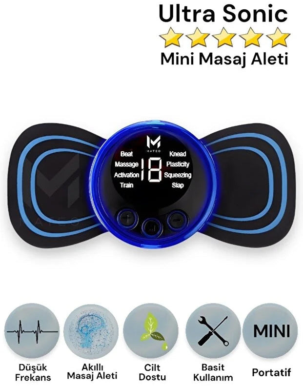 Weltura - EMS Mini Masaj Cihazı 2.0